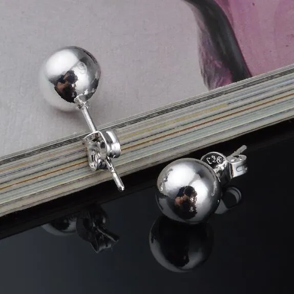 mycket smycken blandad högkvalitativ 925 sterling silver droppe örhängen mode gåvor flicka madam smycken292q