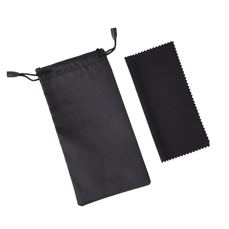 pano macio óculos de sol saco microfibra poeira à prova dwaterproof água bolsa de armazenamento óculos carry bag portátil caso container227o