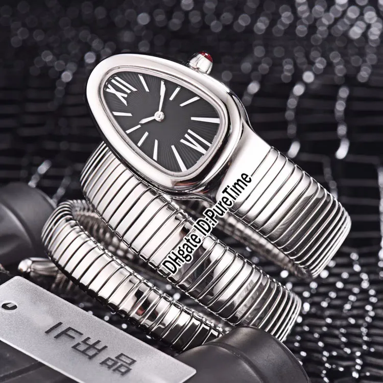 Novo 101910 SP35C6SDS 2T Caixa de aço Moldura de diamante Mostrador de prata Relógio feminino de quartzo suíço Relógios femininos baratos PTBV Puretime BV08a1254P