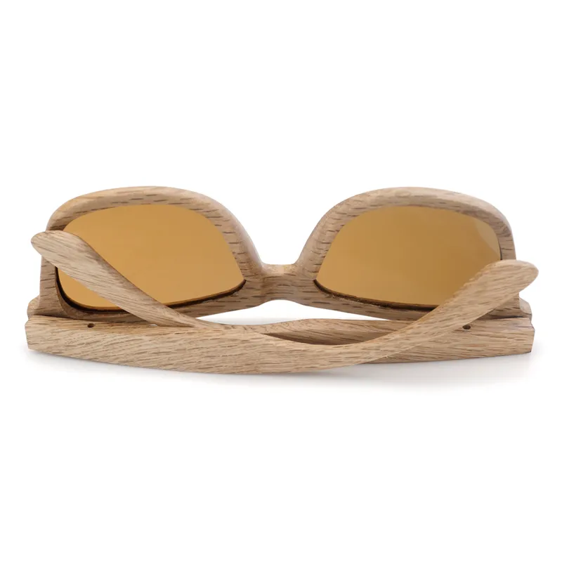 BOBO BIRD AG007 WOOD SUNGLASSES Handmade Nature Wooden Polarized Sunglasses New Eyewear With Creative Wooden Gift Box298J