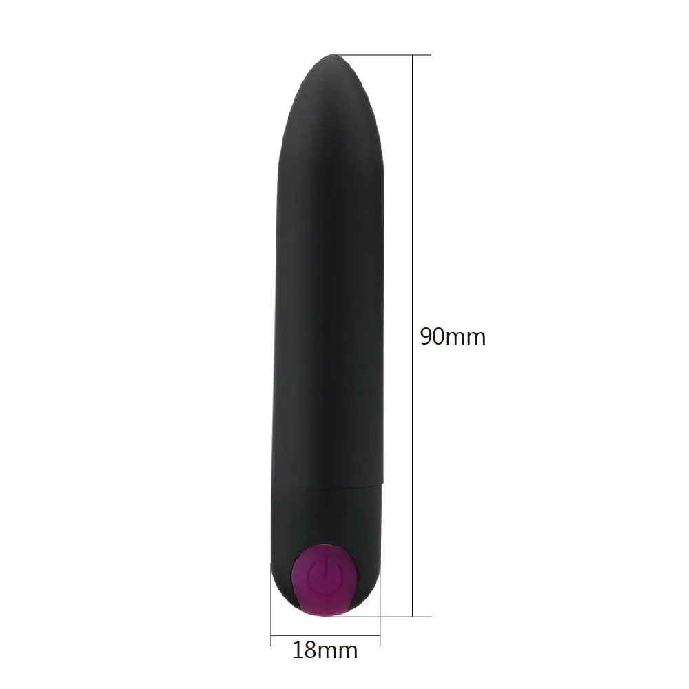 IKOKY DILDO BULLET Vibratory stymulator łechtaczki masażer pochwy silny wibracje g punktowe zabawki seksualne dla kobiet 10 prędkość S1019394483