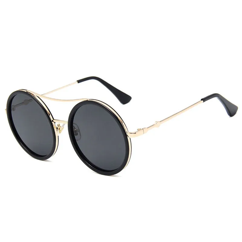 2023 Round Luxury Sunglasses Brand Designer Ladies Oversized Crystal Sunglasses Women Big Frame oval Mirror Sun Glasses For Female279g