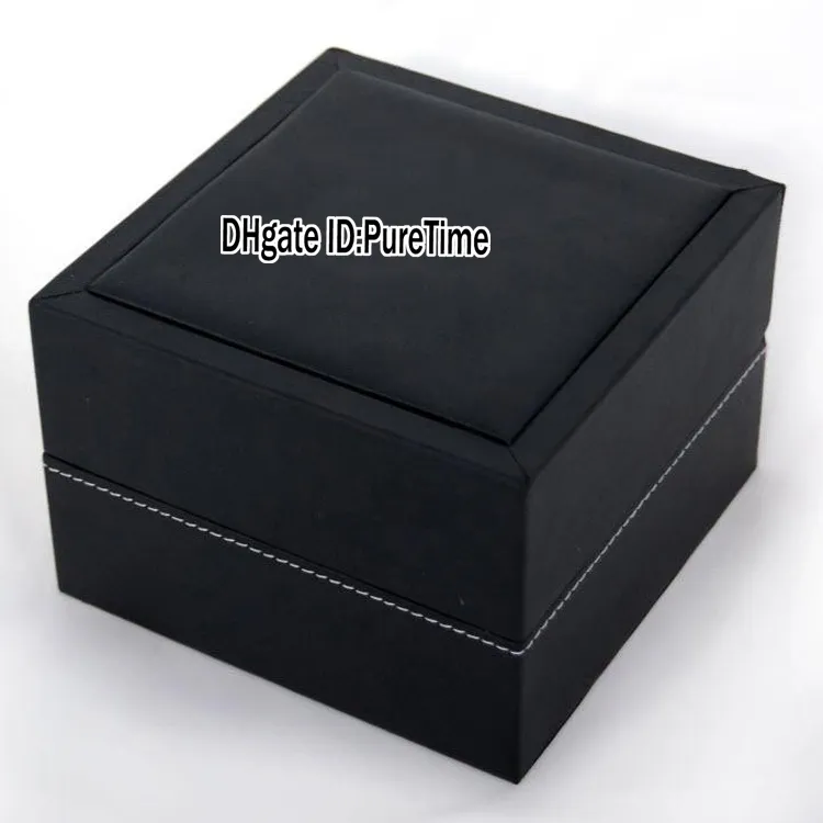 Hochwertige TAGBOX Uhrenbox aus grauem Leder, ganze Herren- und Damenuhren, Originalbox mit Zertifikat, Karte, Geschenkpapiertüten 02 Pu332M