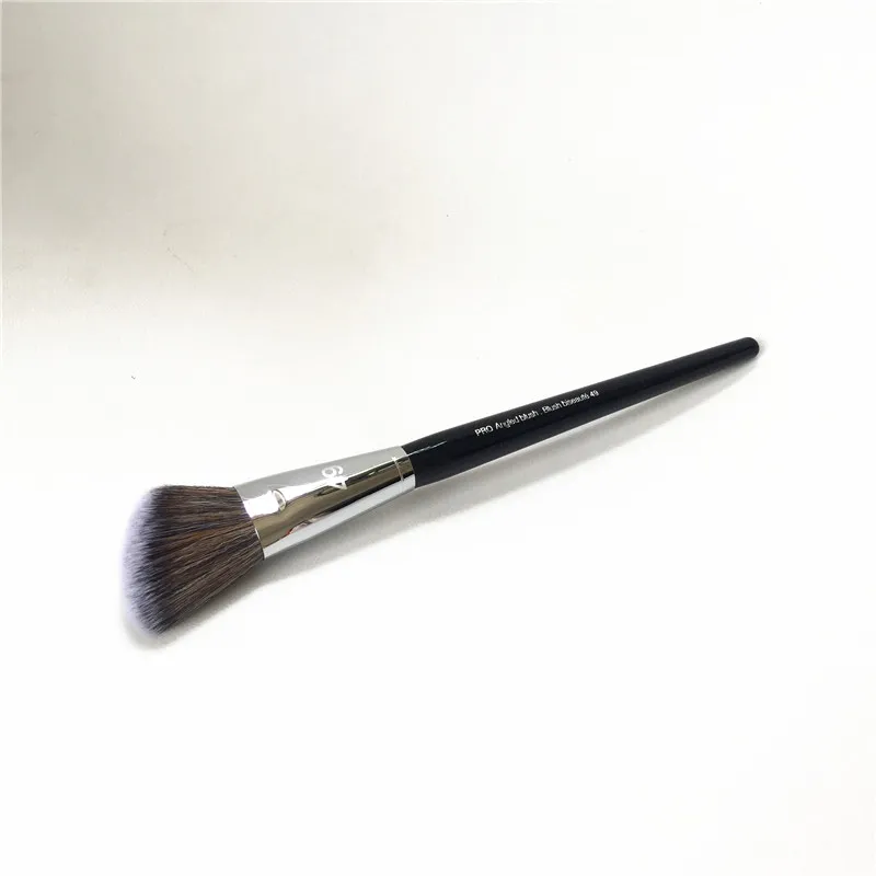 Pro Angled Blush Brush #49 - Soft Blusher Powder Contouring Highlighting Brush - Beauty Makeup Brushes Blender tools