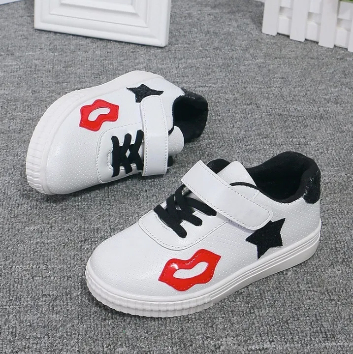 2018 Nova Venda Quente Moda Baby Baby Stars Sapatos Casuais Feminino Sneakers Crianças Zapatillas Deportivas Mujer Amantes Sapatos Femininos