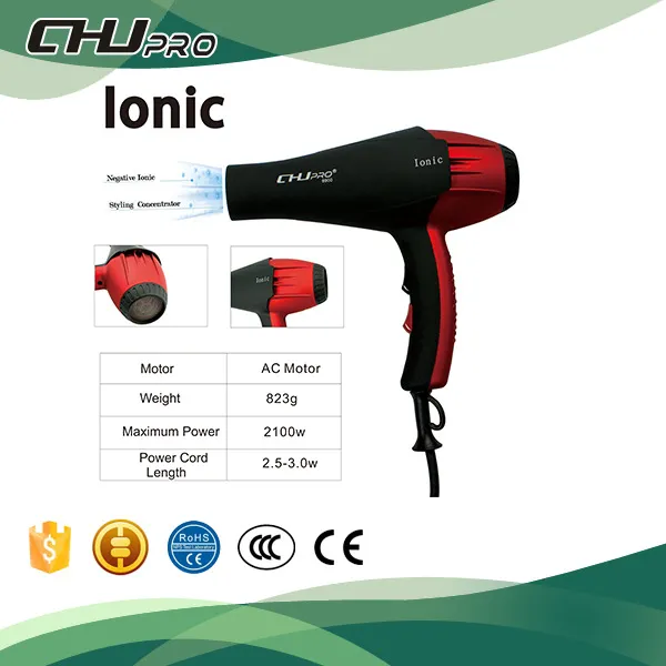 DS 220V Plug Eu Plug Professional Ionic Blow Hair Essiccatore 2200W Benuota ad aria Hairdryer Hairstyling Salon Barbershop Acconciatura Tool1281757