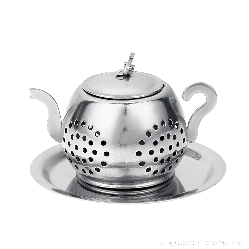 Stainless Steel Tea Infuser Teapot Tray Spice Tea Strainer Herbal Filter Teaware Accessories Kitchen Tools tea infuser8333329