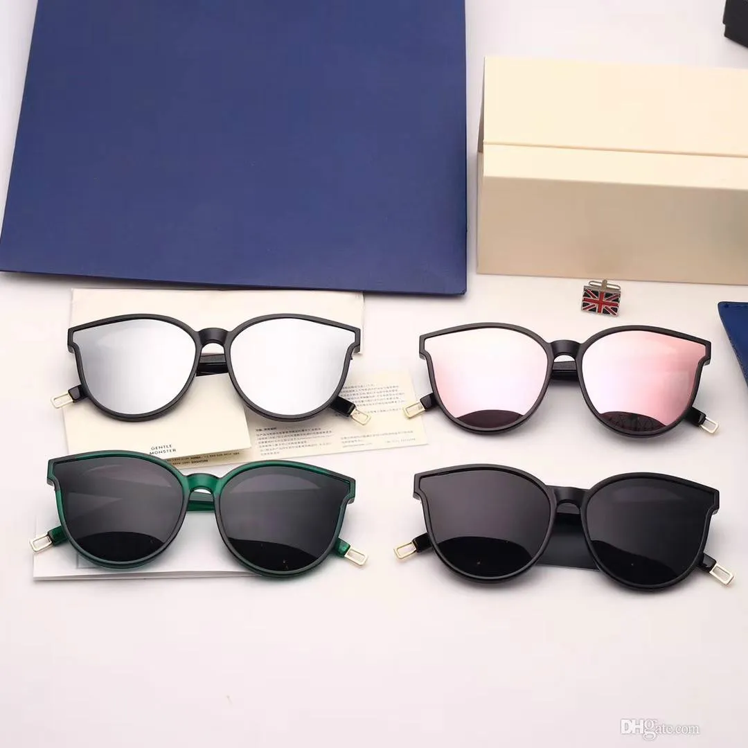 Brand Sunglasses-2018 New Korean Top Fashion V brand GM MONSTER Sunglasses Luxury Women's Men sunglasses Ocean Lens With Original Case