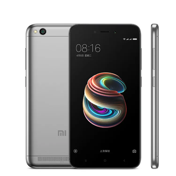 الأصلي xiaomi redmi 5a 4 جرام lte الهاتف المحمول 2 جيجابايت رام 16 جيجابايت rom snapdragon 425 رباعية النواة الروبوت 5.0 بوصة 13.0MP كاميرا 3000mAh الهاتف الخليوي الذكية