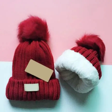 2018 unisexe automne hiver peluche tricot hommes marque chapeaux décontracté classique casquettes de crâne ski gorros hip hop femmes Bonnet bonnets entier314Z