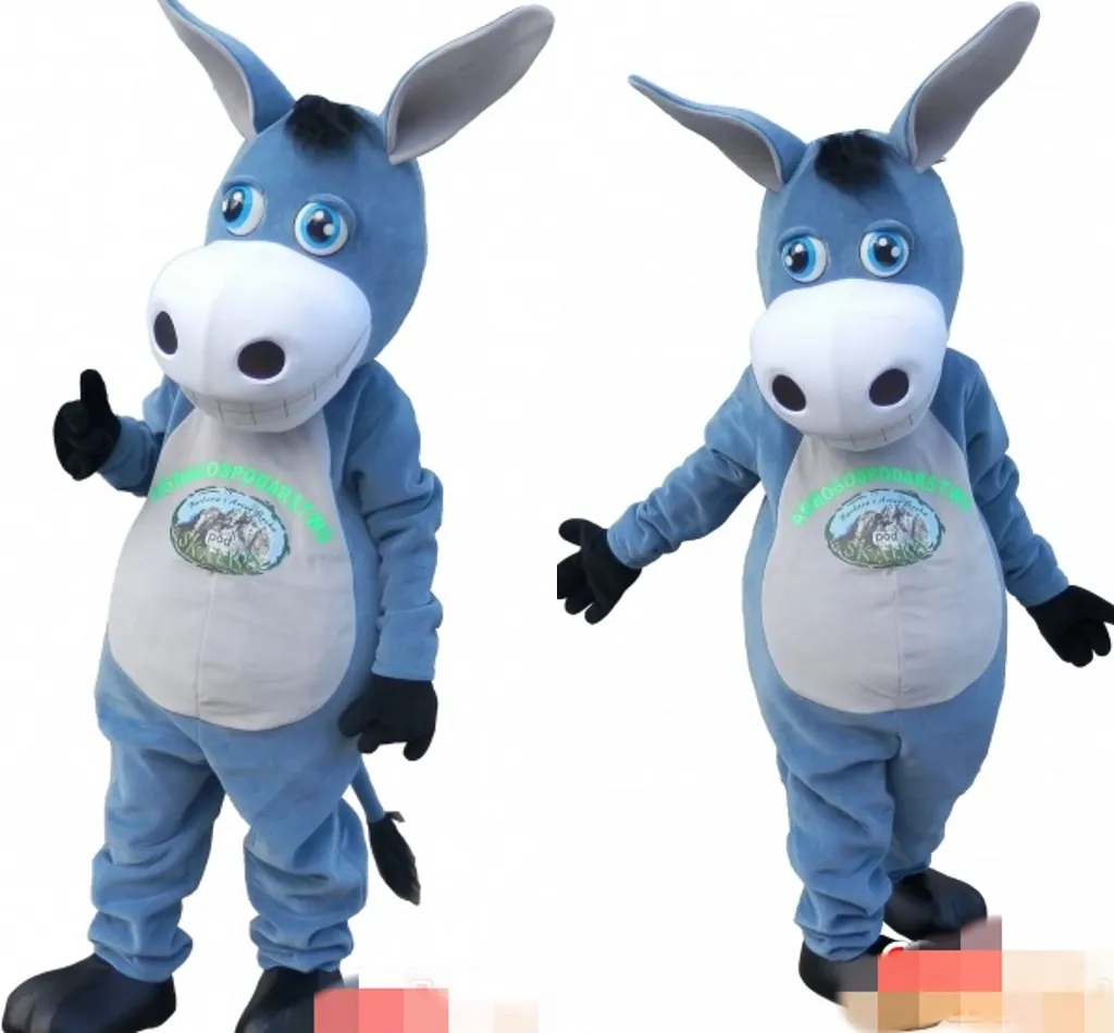 Custom Donkey mascot costume Character Costume Adult Size 