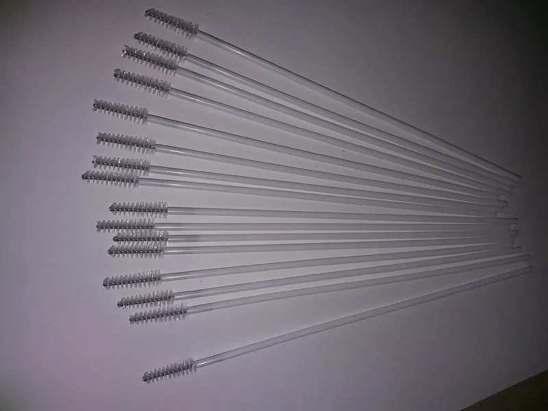 16cm 5mm Pack Stainless Steel Wire Plastic Handle Straw Cleaner Cleaning Brush Straws Cleaning Brush Bottle Brush1696