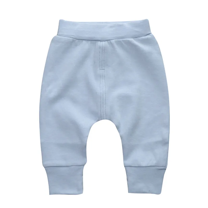 Barn baby boys tjejer sommar bomull lång legging pants toddler bloomer bottoms