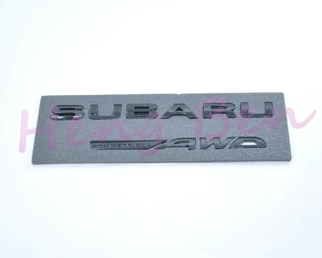 HB 3D Excellent Smooth Metal Brillant Badge STI Emblème Badge Autocollant pour Subaru STI WRX Voiture Styling Accessoires