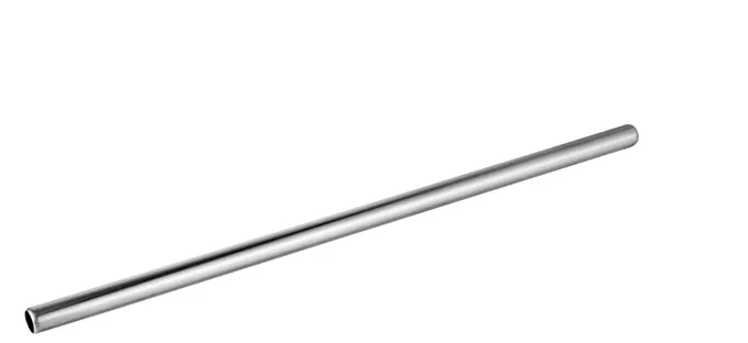 Прочная прямая трубочка из нержавеющей стали длиной 215 мм, металлическая соломинка для семейной кухни 20222478