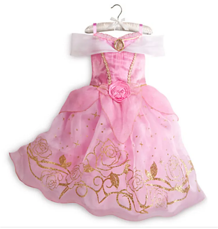 Yeni Bebek Kız Elbiseler Çocuk Kız Prenses Elbiseler Gelinlik Çocuklar Doğum Günü Partisi Cadılar Bayramı Cosplay Kostüm Kostüm Giysileri 9 Renk
