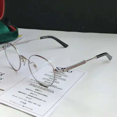 Or 0290o lunettes rondes lunettes cadre verres clairs lunettes hommes nuances lunettes montures nouveau avec Box251s