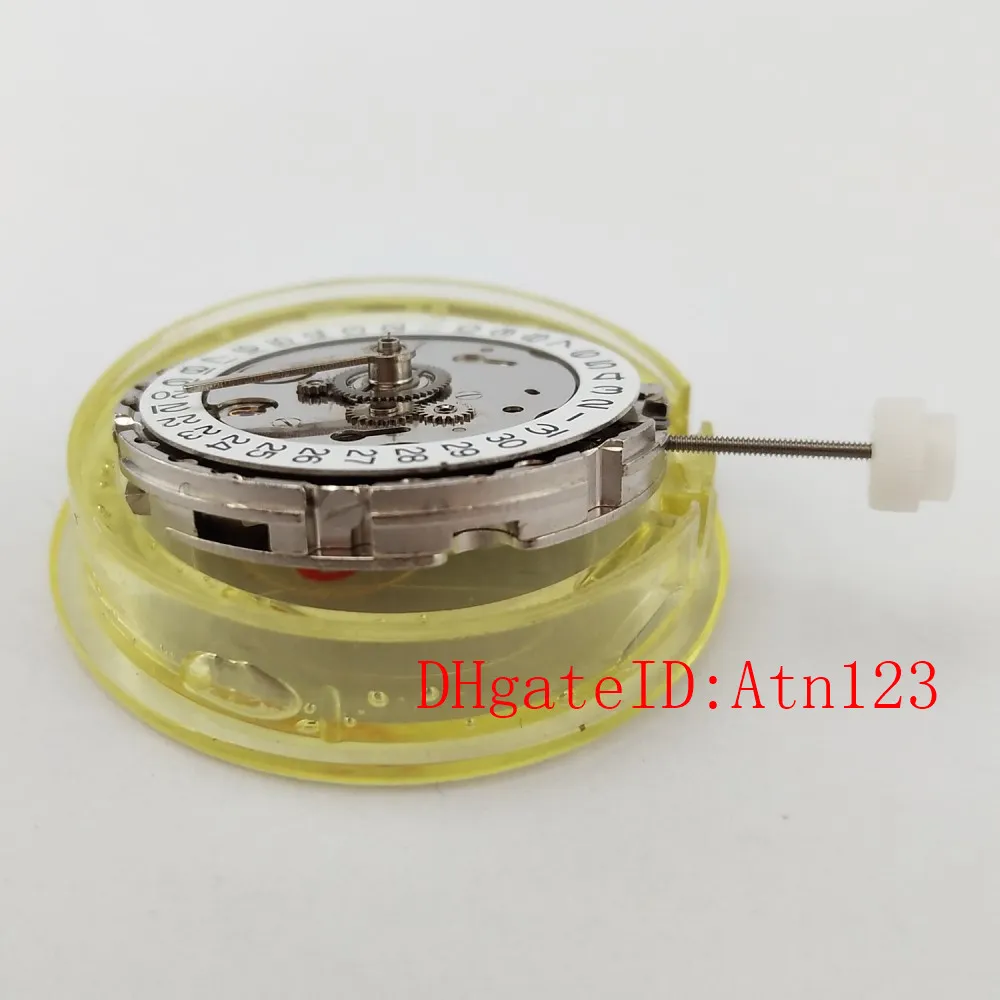 Asia Mingzhu DG3804 DG 3804 التلقائي GMT تاريخ ميكانيكية استبدال Wristwatch Wrist Watch Accessories P409195L