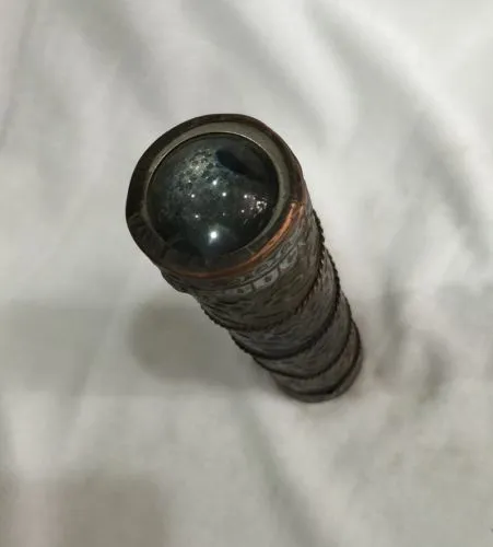 Zeldzame oude Chinese klassieke oude glazen buis -caleidoscoop2749