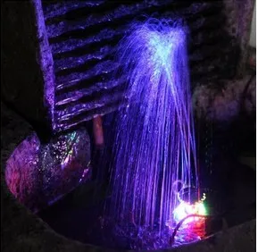 12 LEDS 0 6 inç Çap RGBY RENK DEĞİŞİKLİĞİ DÜŞÜNCÜ Çeşme Halkası Su Pompası Aydınlatma Çeşmesi Aydınlatma Akvaryumu248R