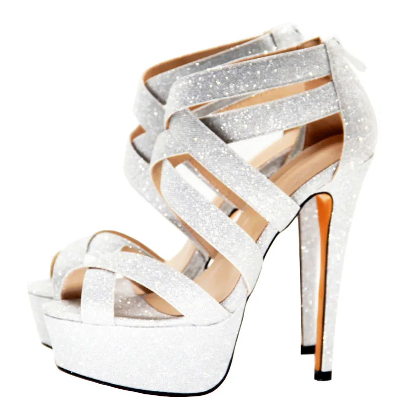 Acquistare Scarpe Da Donna Tacchi Sottili 15 Cm Tacchi Alti Donne Pompe  Scarpe Da Partito Sexy Scarpe Bocca Di Pesce Più Donne Sandali Taglia  Economico | Consegna Veloce E Qualità | It.Dhgate