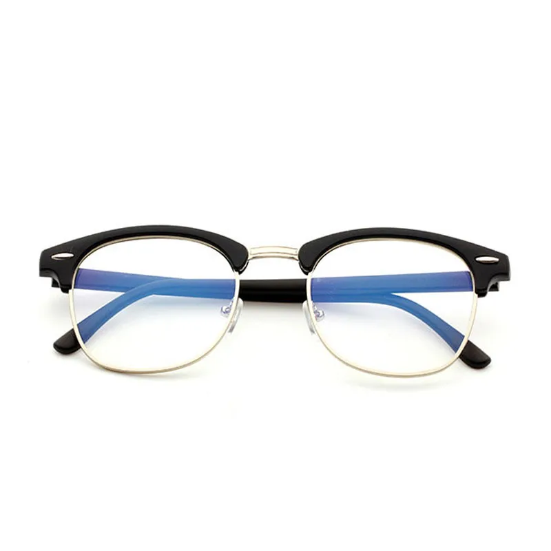 Marque Anti lumière bleue lunettes de lecture lunettes de Protection titane cadre ordinateur lunettes de jeu pour femmes hommes clair eyegla273h