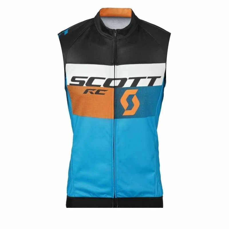 SCOTT Team cycling Sleeveless Jersey mtb Bike Tops Road Racing Vest Outdoor Sports Uniform Summer Breathable Bicycle Shirts Ropa C309E