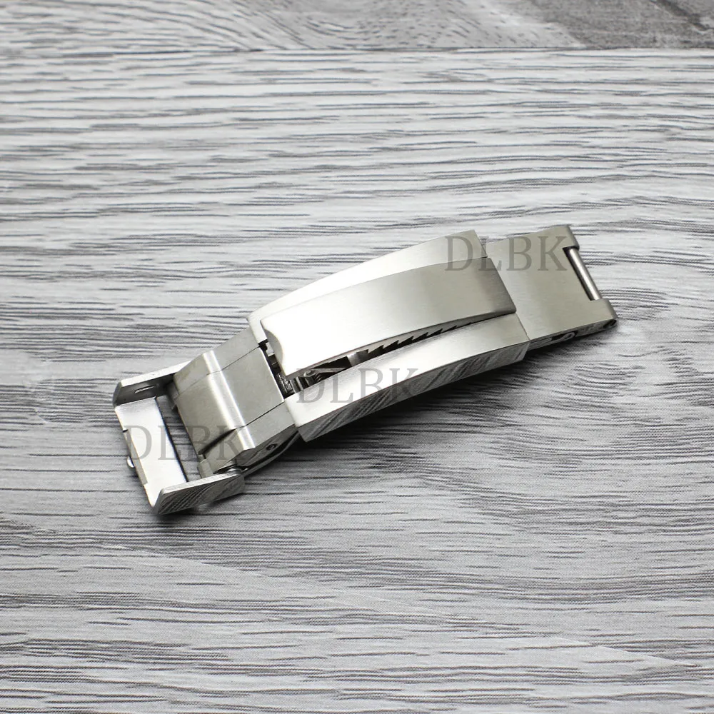 9mm X 9mm New High Quality Stainless Steel Watch Band Strap Buckle Deployment Clasp for Role Band212Y