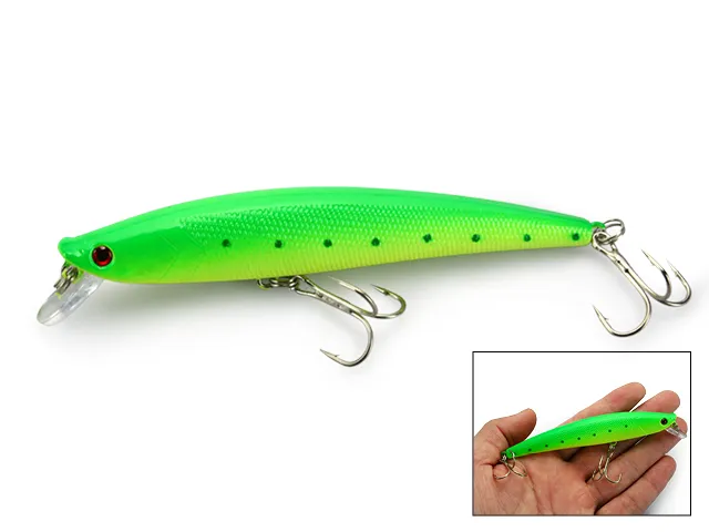 Hele 12 Kunstaas Lokken Visaas Crankbait Visgerei Minnow Haken Bass 12g 11cm292G