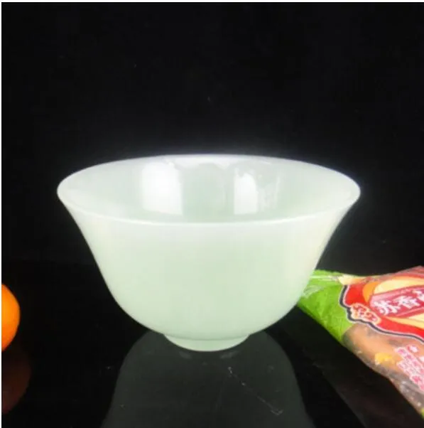 흰색 제이드 수제 찻잔 Jade Porcelain Tea Health287V의 건강 및 웰니스 컵