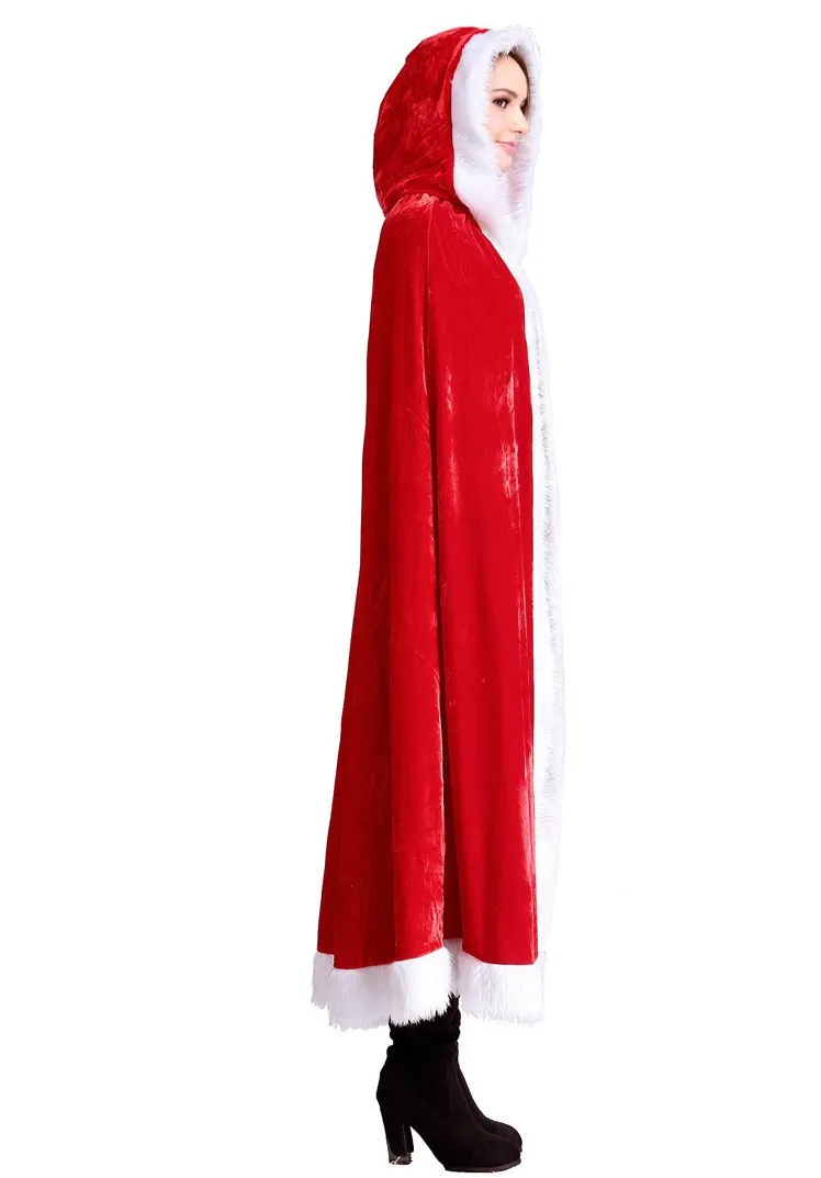 Женская детская накидка, костюмы на Хэллоуин, рождественская одежда, красный сексуальный плащ, накидка с капюшоном, аксессуары для костюма, косплей286a