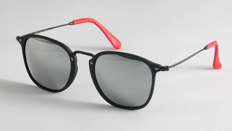Лучшие солнцезащитные очки для моды женщины многоцветные ртутные зеркальные очки мужчины мужчина самка покрытие солнцезащитны