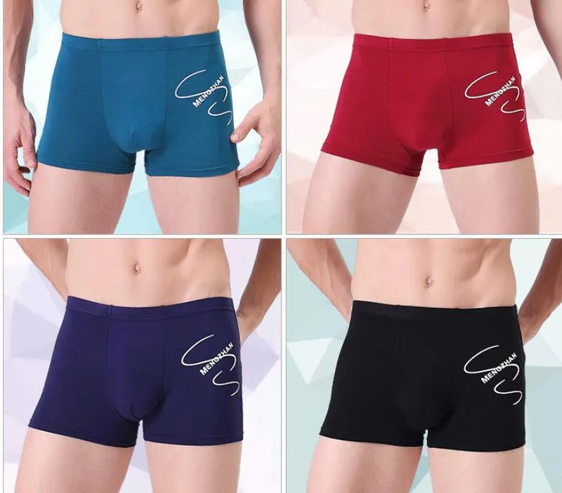 High Quality Sexy Cotton Men Boxers Breathable Mens Underwear