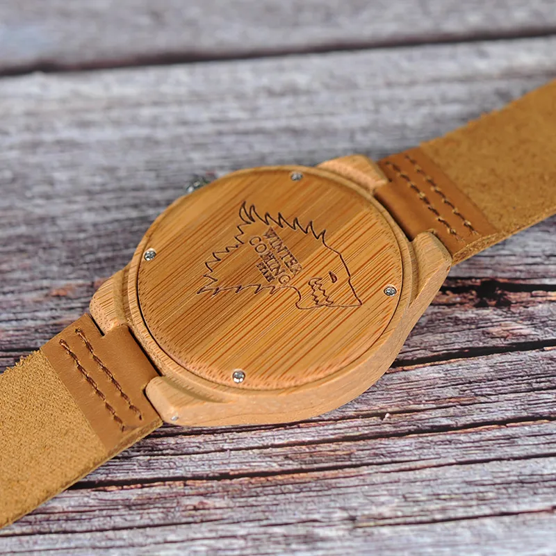 BOBO BIRD pareja relojes de movimiento de cuarzo de madera hechos a mano moda mujer reloj de diseño de marca superior para hombres con batería 301s