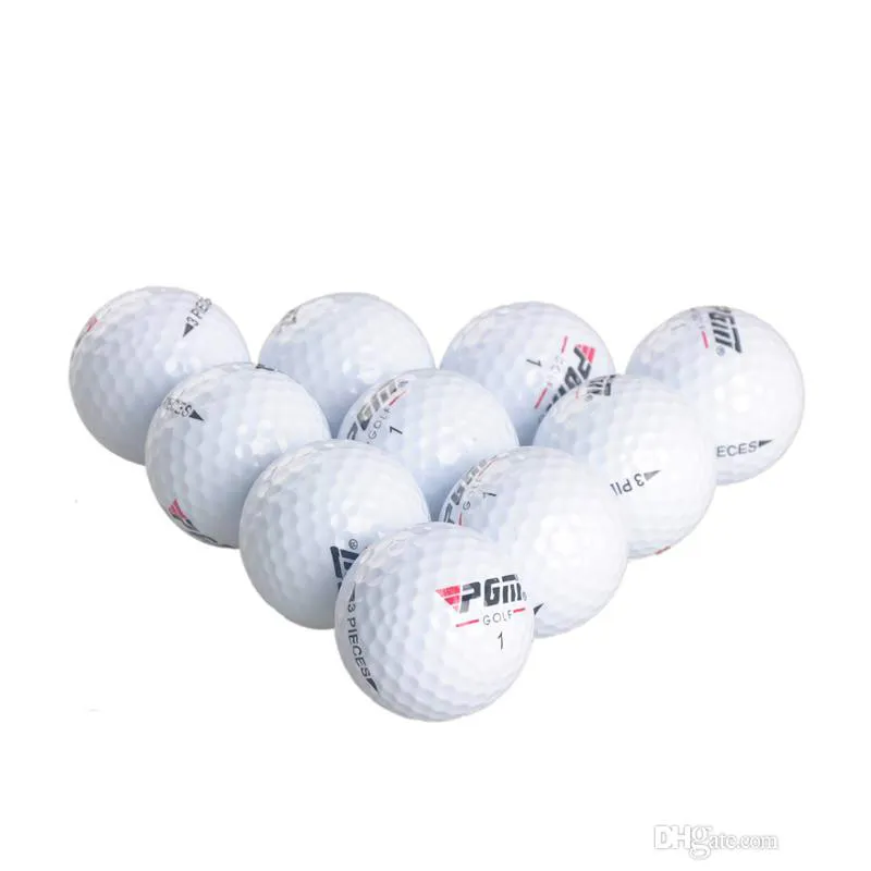 Originele PGM Golf Game Training Match Competition Rubber Ball Three Lagen High Grade Golf Ball White 25130089268869