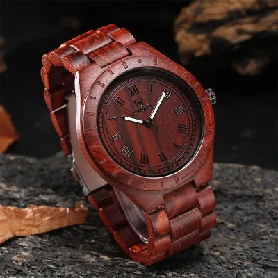 nieuwe Top Merk Uwood heren Hout Horloges Mannen en Vrouwen Quartz Klok Fashion Casual Houten Band Polshorloge Mannelijke Relogio2906