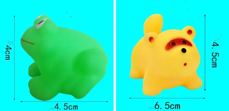 ترويج بيع مصغرة البط الحيوانات الطفل حمام اللعب المياه للبيع أطفال حمام بطة الحيوانات البلاستيكية مع الصوت العائمة الحيوان بالجملة