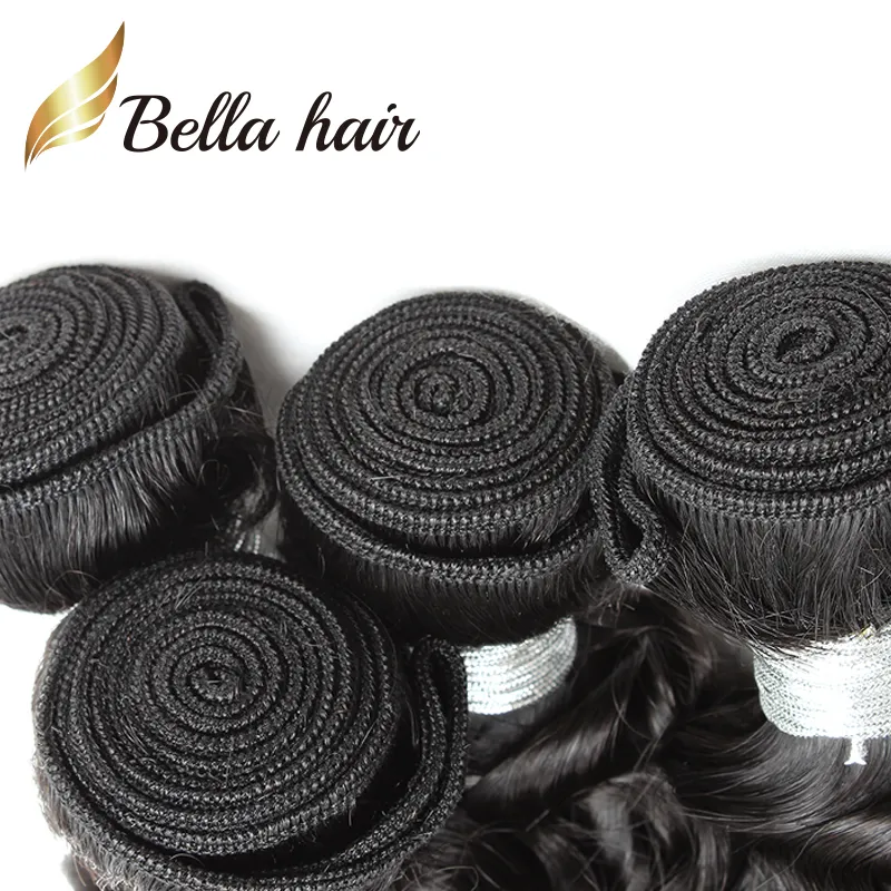 11A One Donor Highest Grade Deep Wave Human Hair Bundles 10-24 Unprocessed Brazilian Hair Extensions julienchina