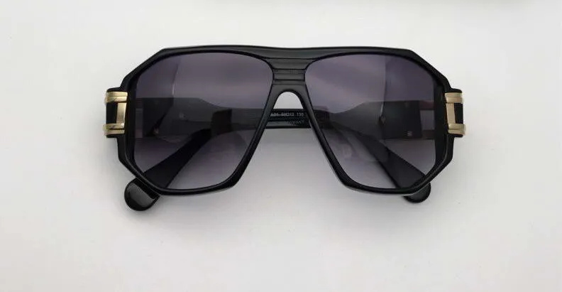Мужские солнцезащитные очки-пилот Legends 163, золотые, черные, серые, с градиентными линзами, винтажные глянцевые классические солнцезащитные очки унисекс, gafas de sol с Box227S