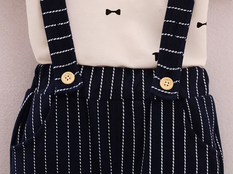 Baby Boy Wedding Formal Tuxedo Suit Bowtie Gentleman Shirt Pantal