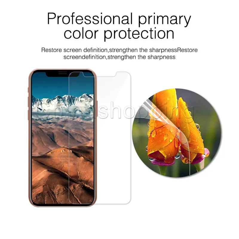 Screen Protector Protective Film for iPhone 13 12 11 Pro Max For iPhone X Xs Max 8 7 6 Plus Samsung J3 J7 Prime 2018 LG stylo 4 Tempered Glass