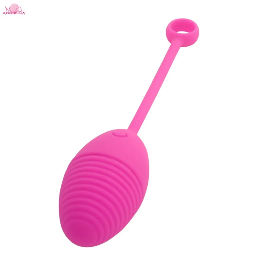 APHRODISIA 10 Vibraciones Forma de huevo de silicona Vibrador de bala Juguetes sexuales para mujeres Recarga Estimulador del clítoris vaginal impermeable S107455361