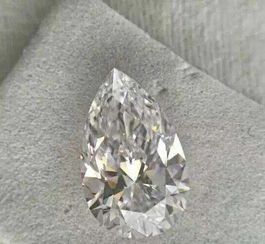 0 1ct-6 0ct1 5 3mm-10 14mm corte de pêra com certificado d f cor vvs clareza pedra moissanite 3ex corte diamante solto para setting2693