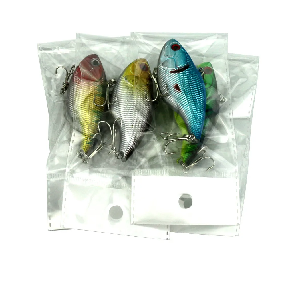 Hengjia Vib Fishing Lures ロット4色