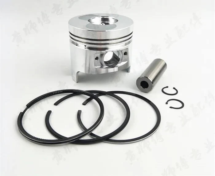 Kit de pistão 70mm para chinês 170F Diesel Engine Kolben W Ring Clip Pin Tiller Kama Kiper Parts290W