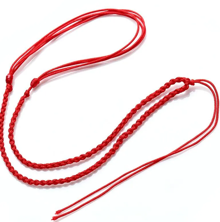 Pure Line Necklace Rope hela mixen och matchar handvävd lanyardhänge Rope Pendant302V