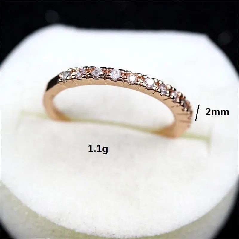 YHAMNI Original 18KGP Stamp Gold Filled Ring Set Austrian Crystals Jewelry Ring Whole New Fashion Jewelry Gift ZR133285B