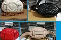 Toppkvalitetsdesignväskor Kvinnor Marmont Leather Handväskor Män Crossbody Väskor Fanny Packs Midjepåsar Bum Bag Handväska Lady Belt Bag 231T