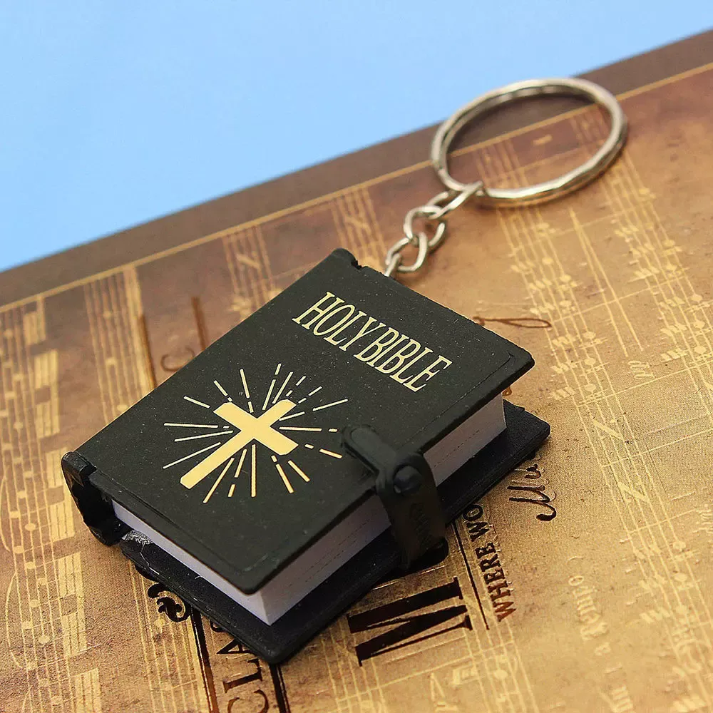 HOLY BIBLE Keychains Christian Jesus Cross... From Chaannelbag, $9.78 ...