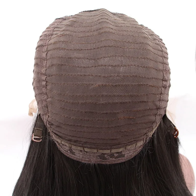 Krótka warkocz koronkowa peruka naturalna czarna perwersyjna końcówka warta syntetyczna peruka dla amerykańskich czarnych kobiet